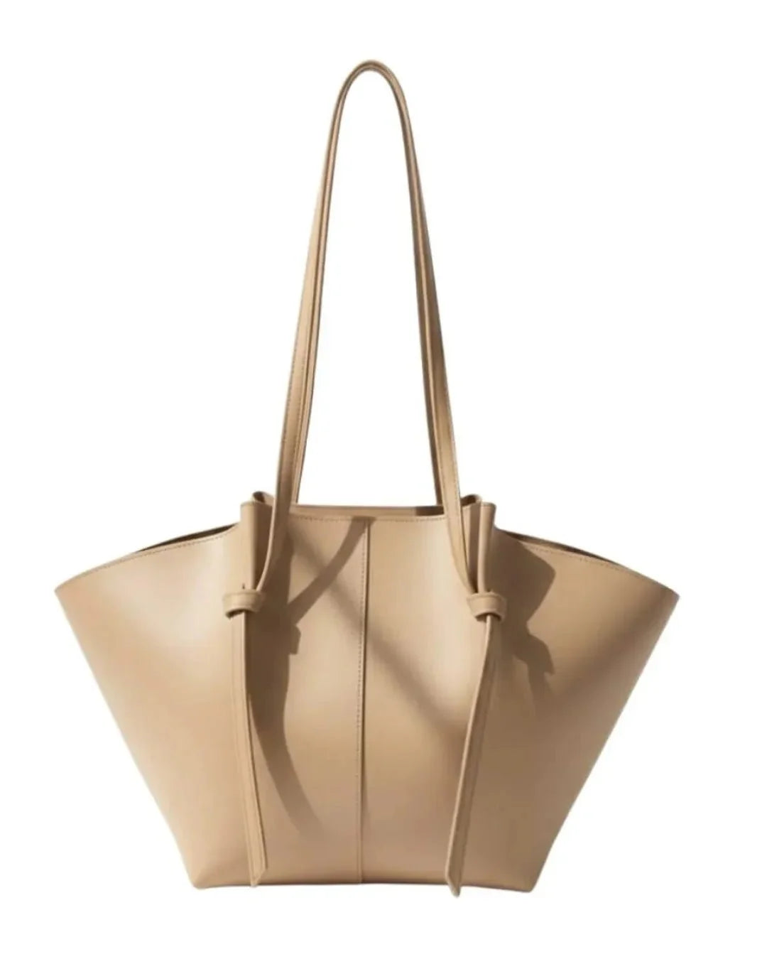 Amara Tote Beige Bag - mylight.pk