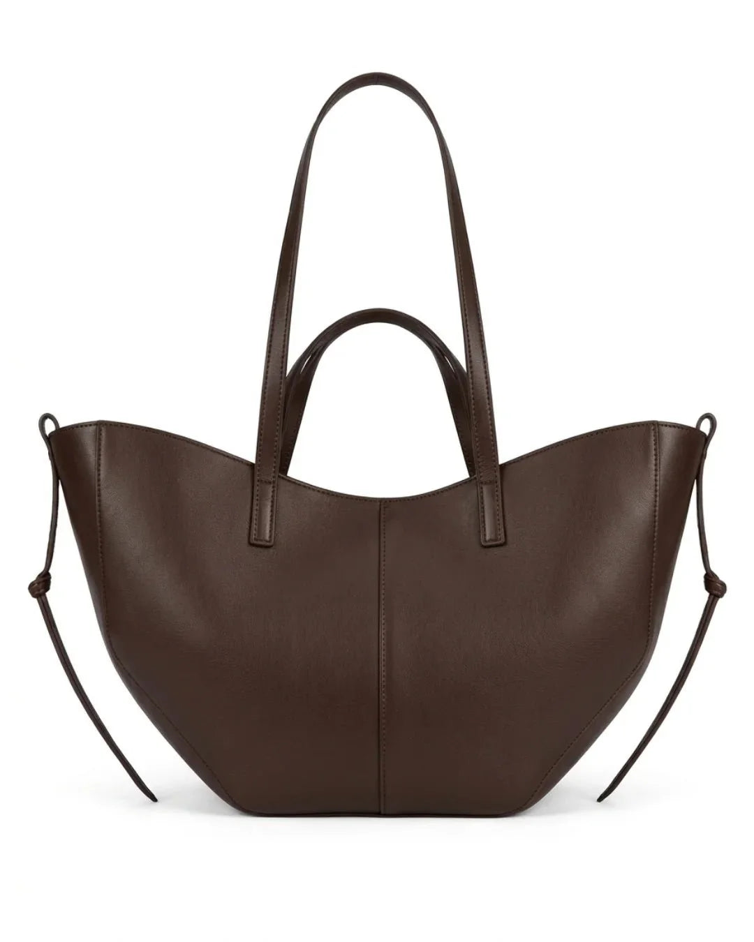Elegant Women Handbags in Pakistan - Caramel Flow Dark Brown Bag with Inner Pocket.